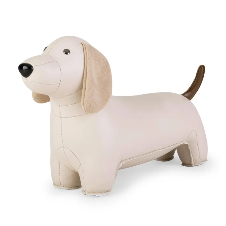 ZÜNY BOOKEND - WHEAT DACHSHUND