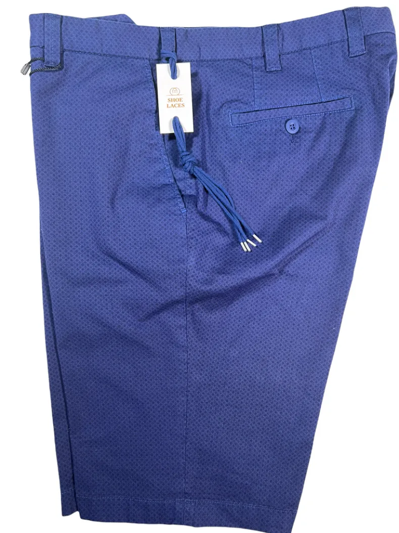 BORELIO MEN'S COTTON SHORTS - NAVY