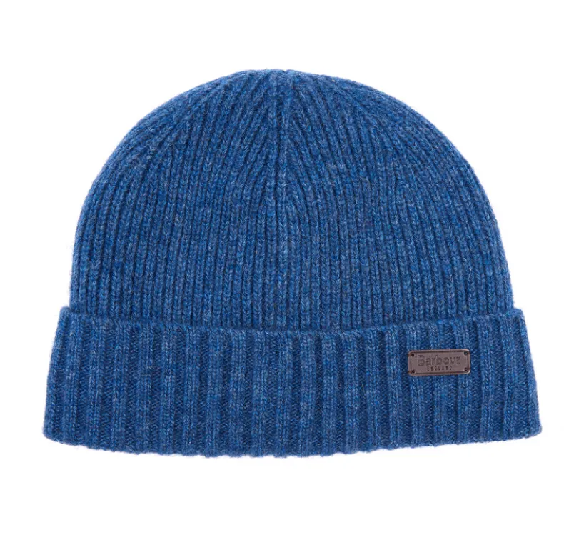 BARBOUR CARLTON BEANIE - DARK DENIM