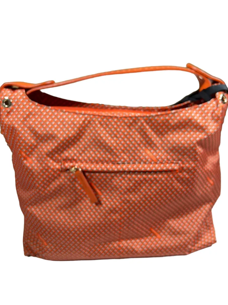 VISONA CHANTAL HOBO BAG - ARANCIO