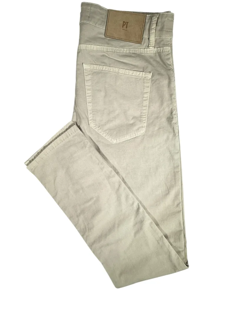 PT TORINO MEN'S 5-POCKET PANT - COOL BEIGE