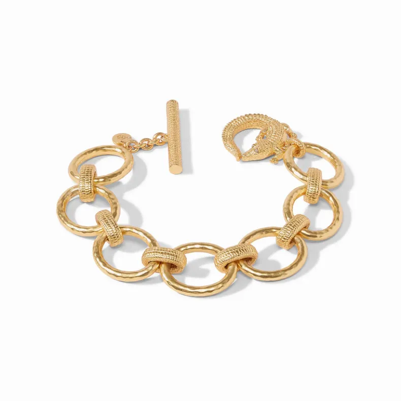 JULIE VOS ALLIGATOR LINK BRACELET