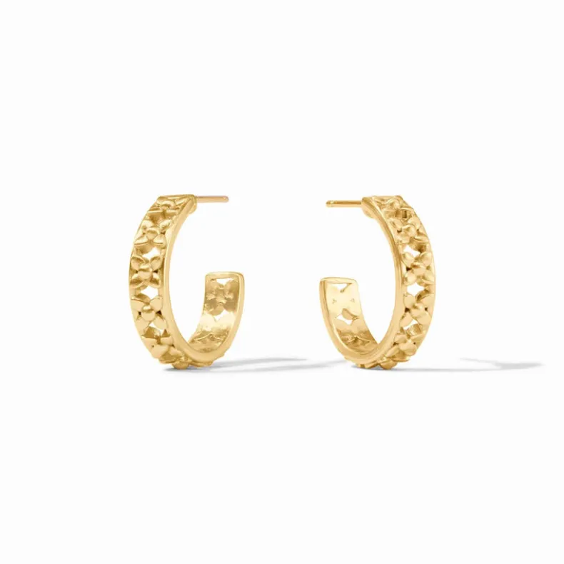 JULIE VOS HELENE HOOP EARRINGS