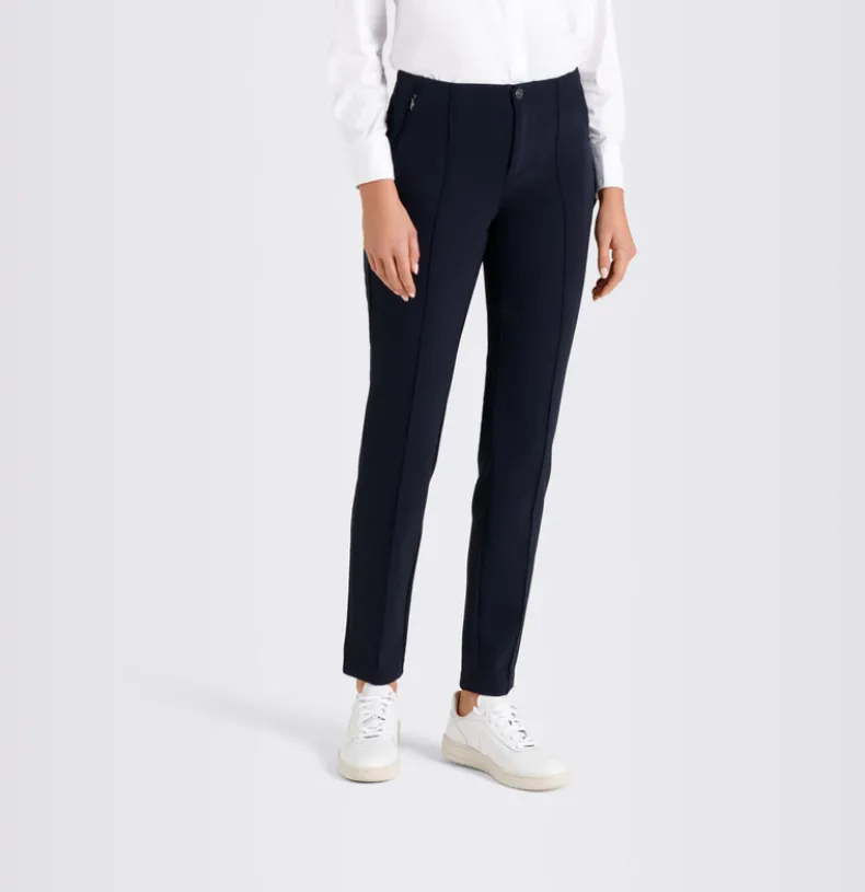 MAC WOMEN'S ANNA NEW ZIP PANT - NAVY