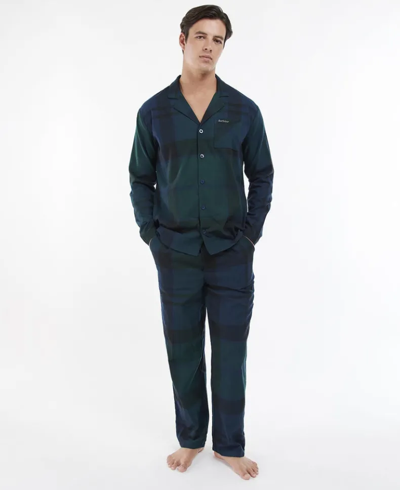 BARBOUR LAITH MEN'S PAJAMA SET - BLACKWATCH