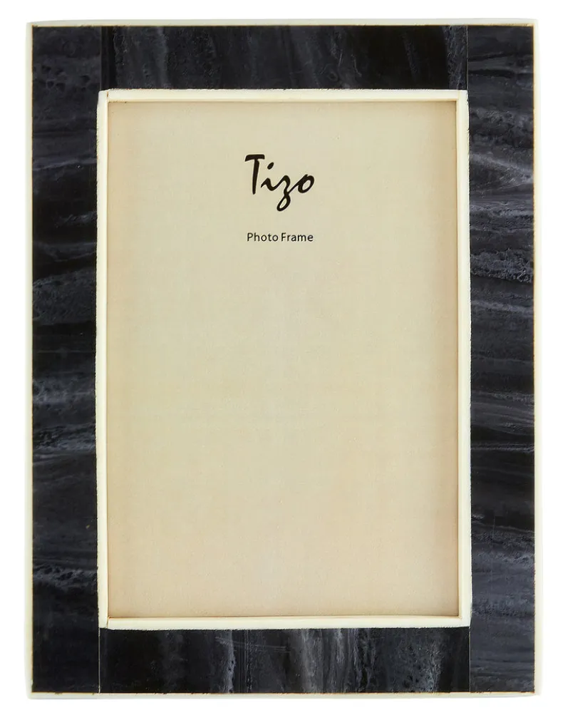 TIZO BLACK RESIN HORN FRAME