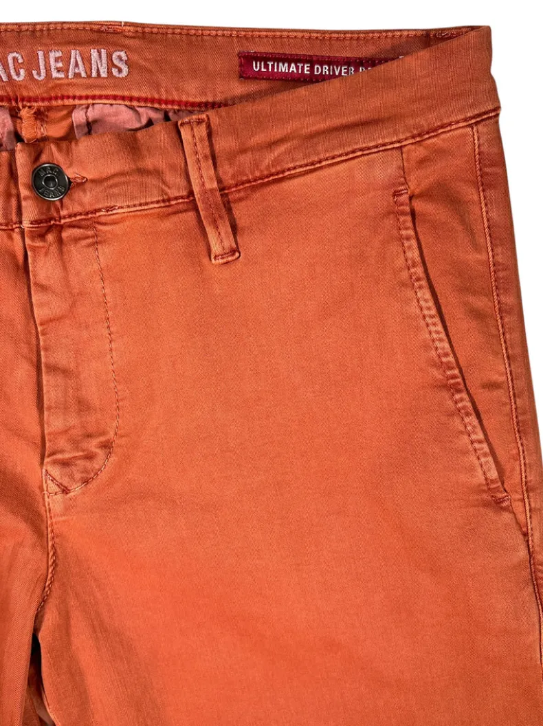 MAC MEN'S DRIVERS PANT - BURNT BRICK
