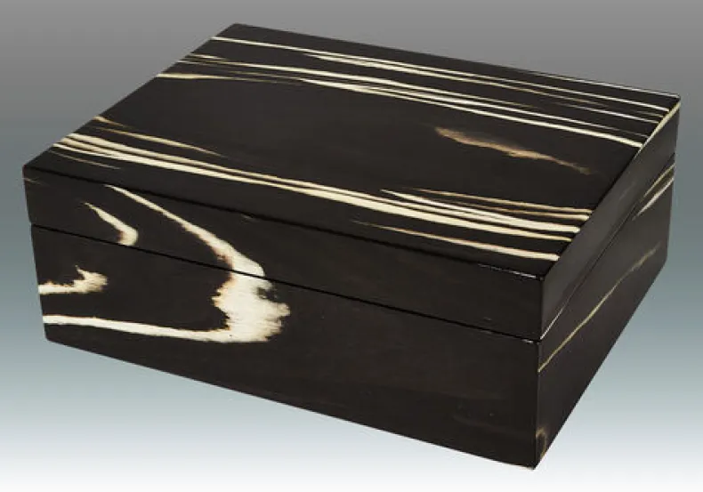 TIZO DECORATIVE BOX - BLACK ZEBRA