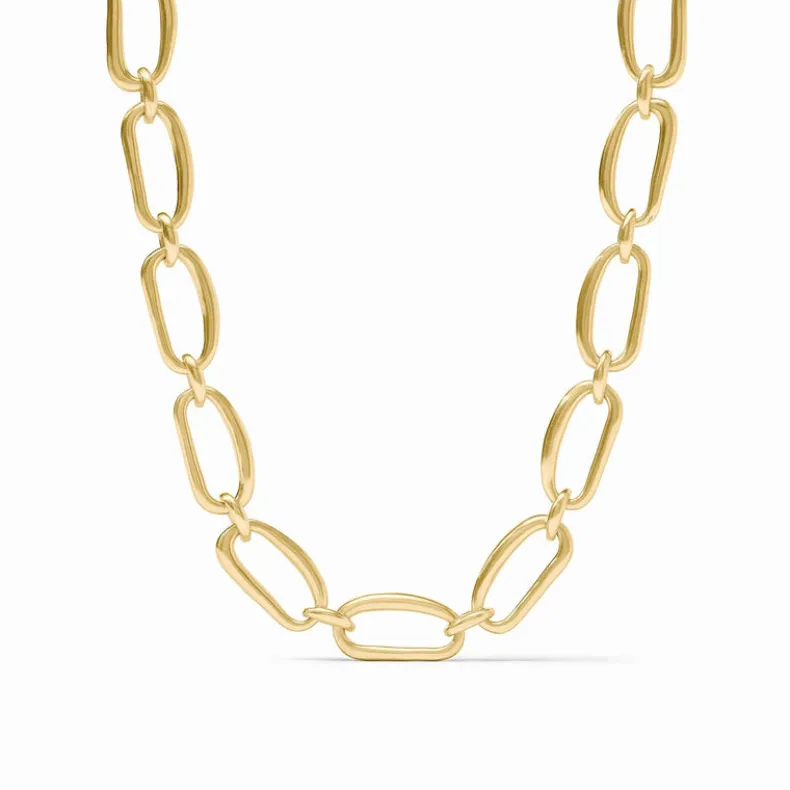 JULIE VOS WAVE LINK NECKLACE