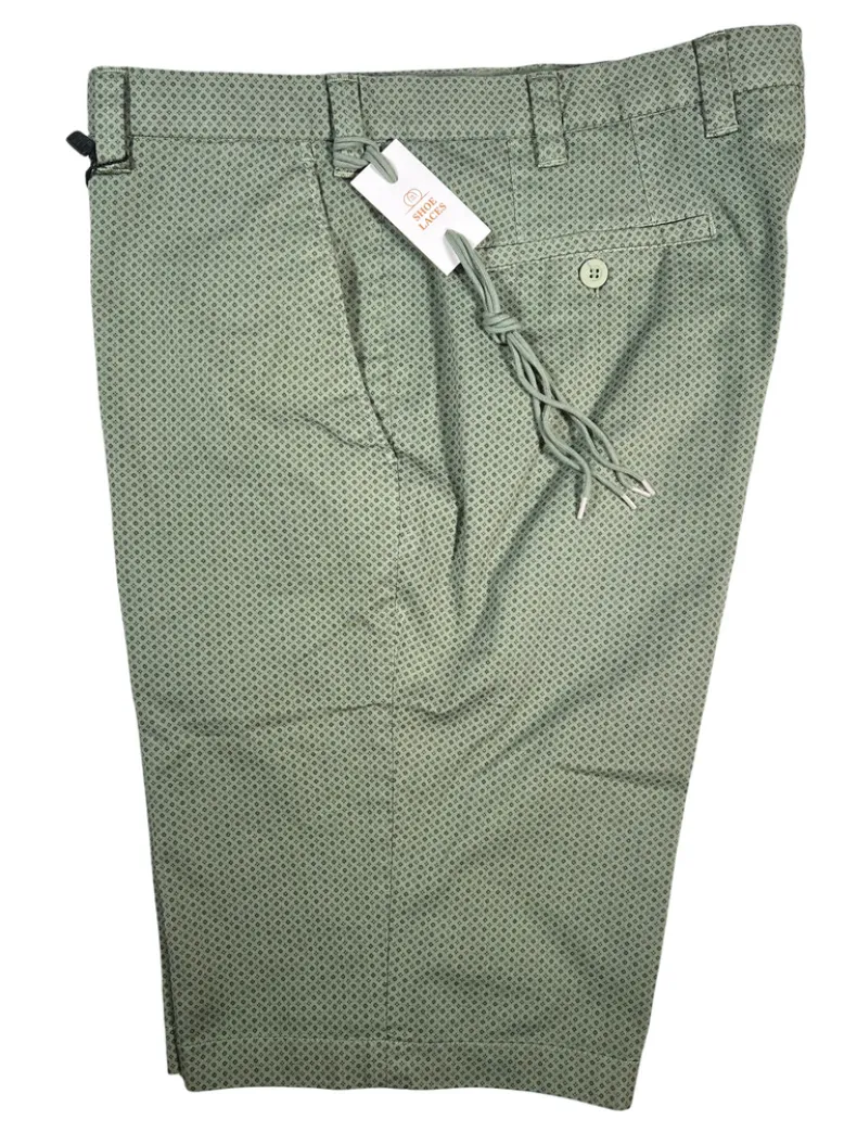 BORELIO MEN'S COTTON SHORTS - OLIVE
