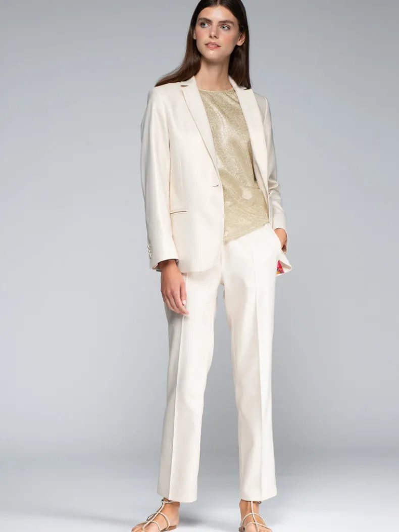 VILAGALLO TIFFANY PANT - GOLDEN
