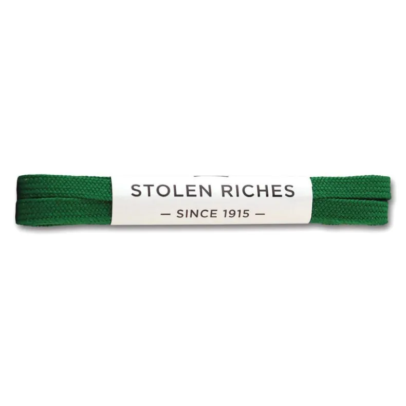 STOLEN RICHES NICKLAUS GREEN SNEAKER LACES