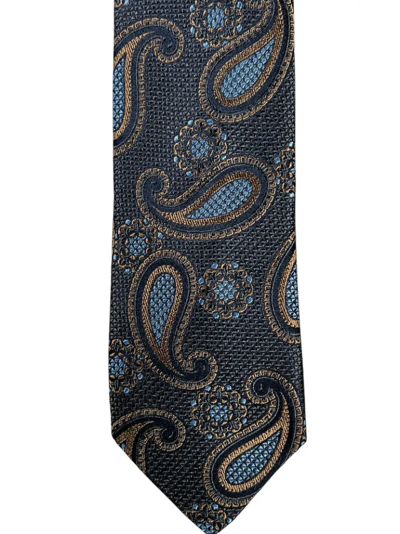 DION SILK TIE - CHARCOAL