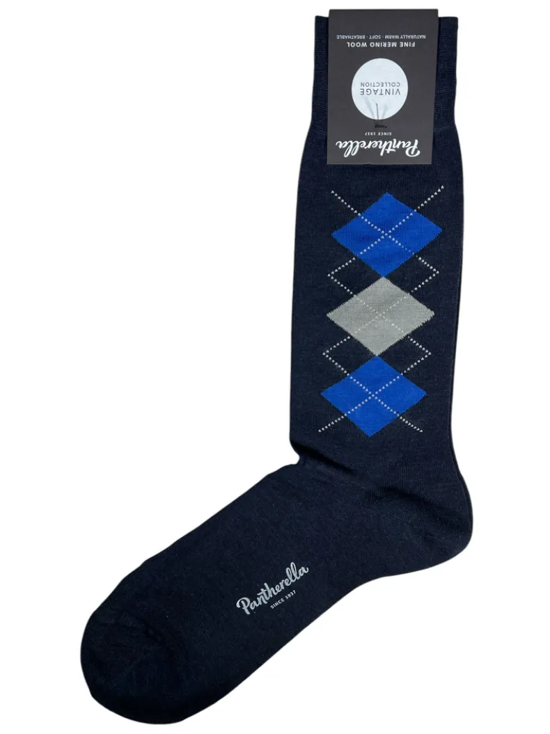 PANTHERELLA CORKE MEN'S SOCK - NAVY