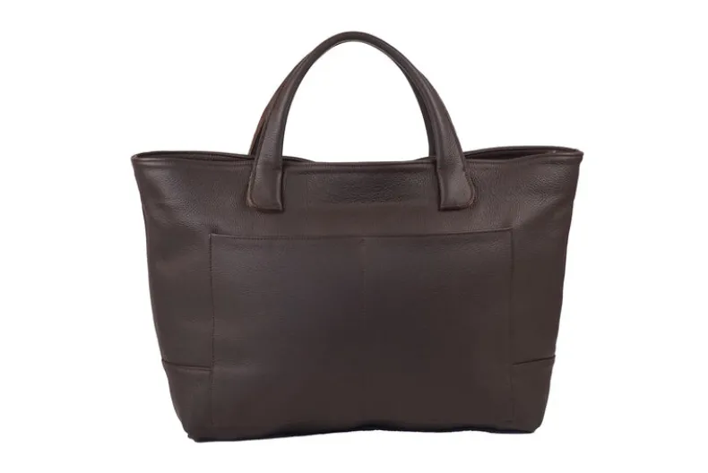 ORSYN BAJA OVERNIGHTER BAG - CHOCOLATE PEBBLE GRAIN