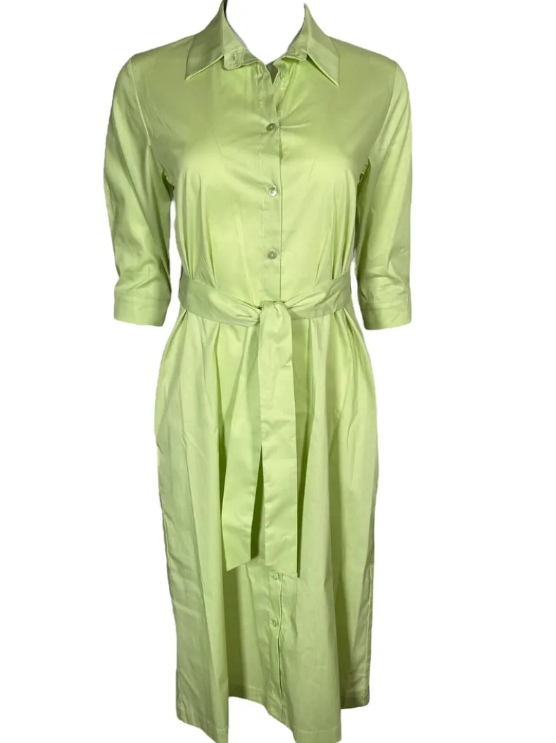 HUBERT GASSER SHIRT DRESS - APPLE