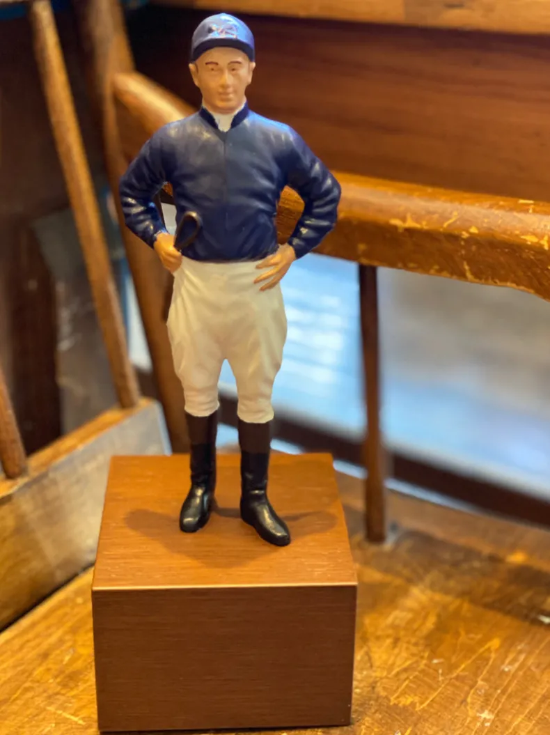 JOCKEY SCULPTURE