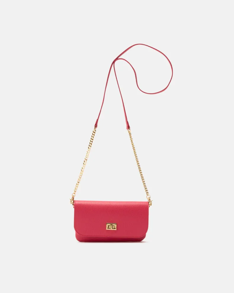 CUOIERIA FIORENTINA PATTY CLUTCH - LIPSTICK