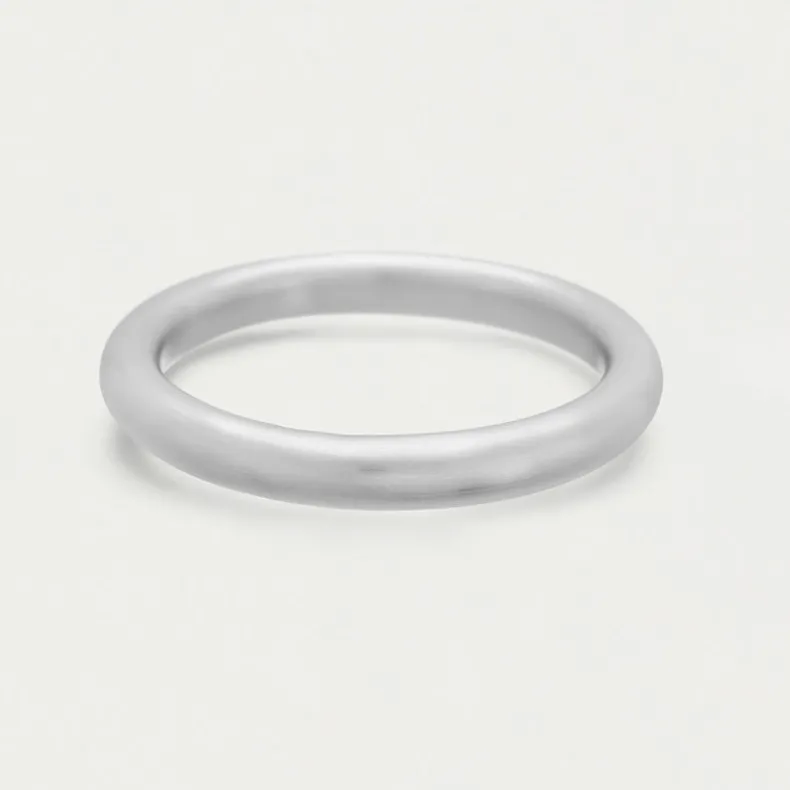DEAN DAVIDSON LARGE DUNE BANGLE - SILVER