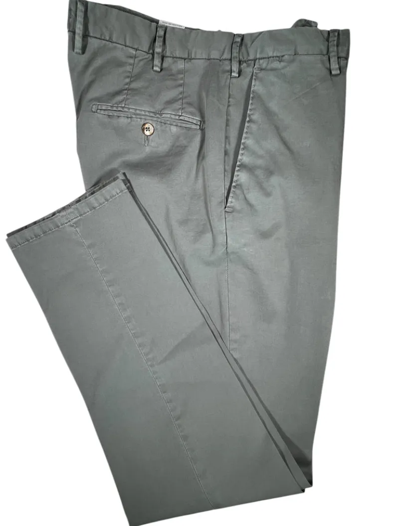 L.B.M. 1911 MEN'S FLAT FRONT TROUSER - SAGE