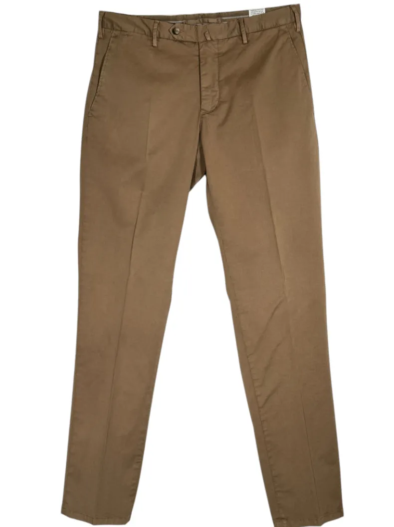 L.B.M. 1911 MEN'S FLAT FRONT TROUSER - TOBACCO