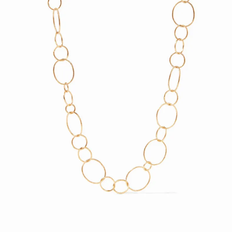 JULIE VOS COLETTE TEXTURED NECKLACE