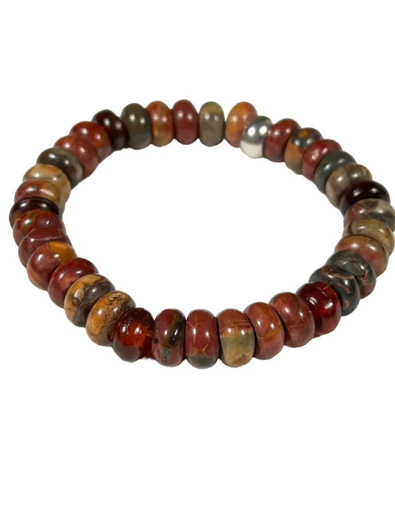 SPIVEY MANBEADS MEN'S STONE BEAD BRACELETS