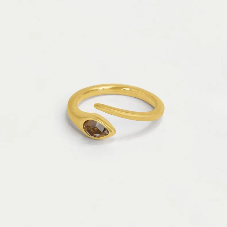 DEAN DAVIDSON ETERNA STACKING RING - SOFT ASH