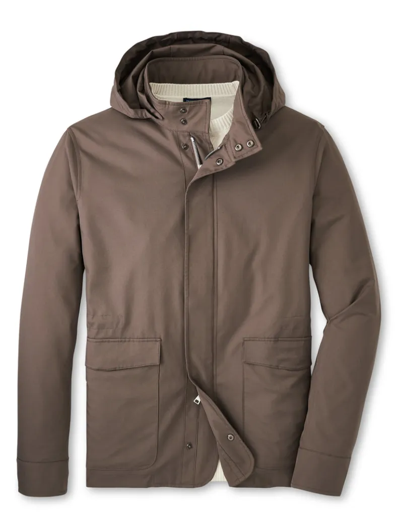 PETER MILLAR DISCOVERY FIELD JACKET - BIRCH