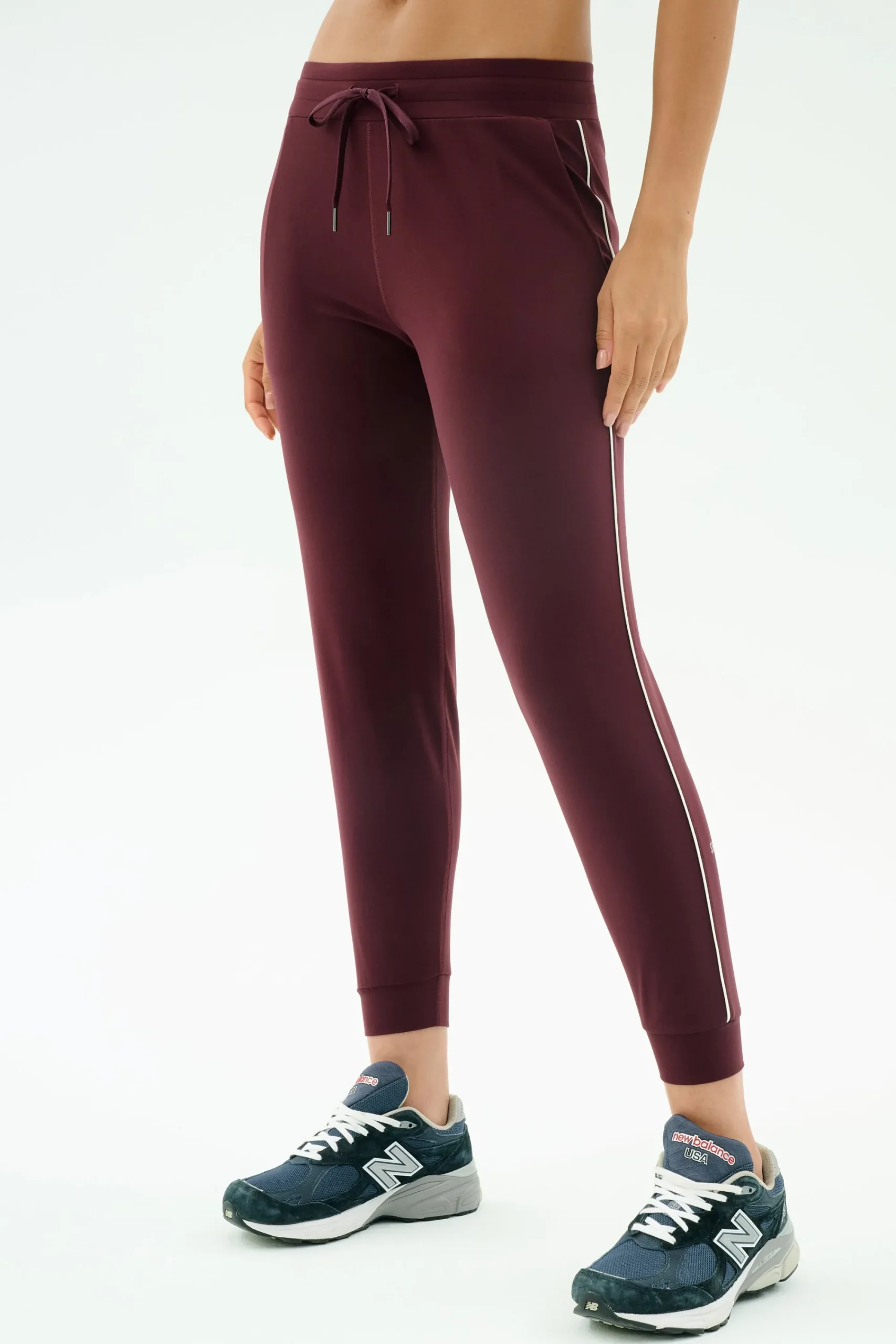 Fashion Airweight Jogger 7/8 with Piping Sweats & Tracksuits|Lifestyle Pants