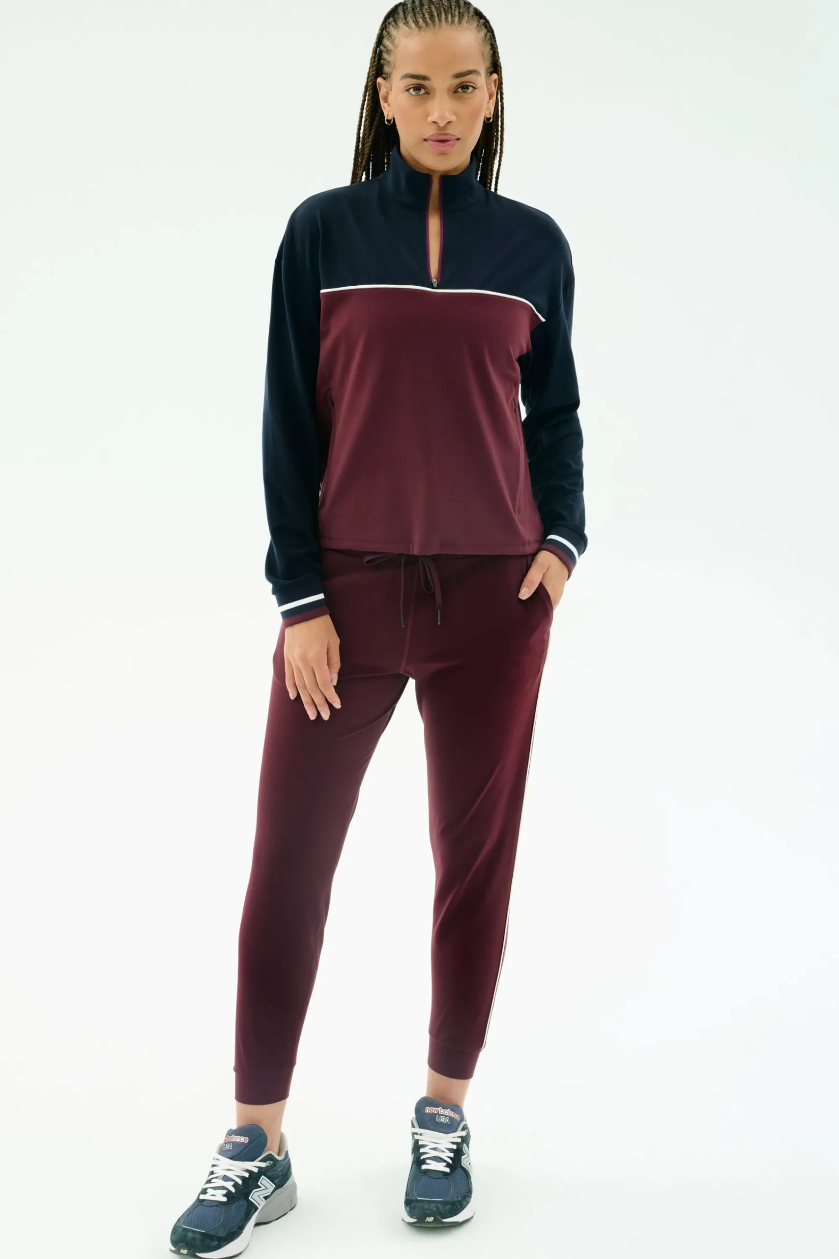 Fashion Airweight Jogger 7/8 with Piping Sweats & Tracksuits|Lifestyle Pants