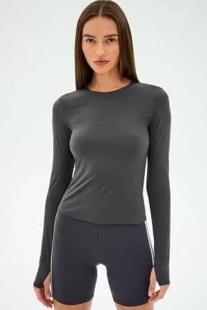 Outlet Airweight Lite Long Sleeve Waist Length Tops & Tanks
