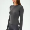Outlet Airweight Lite Long Sleeve Waist Length Tops & Tanks