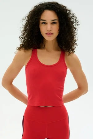 Sale Ashby Rib Crop Tops & Tanks