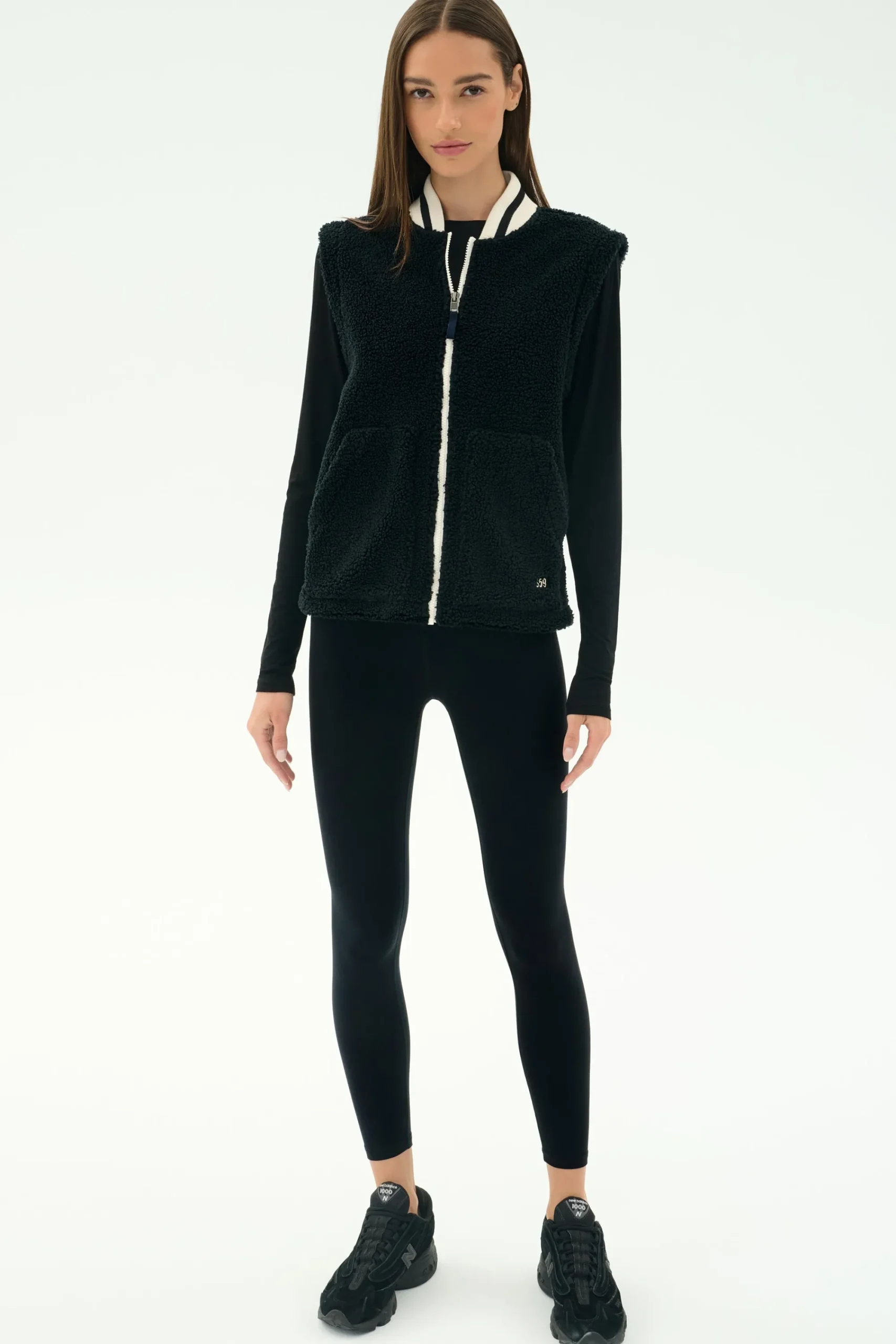 Online Aster Sherpa Vest Outerwear