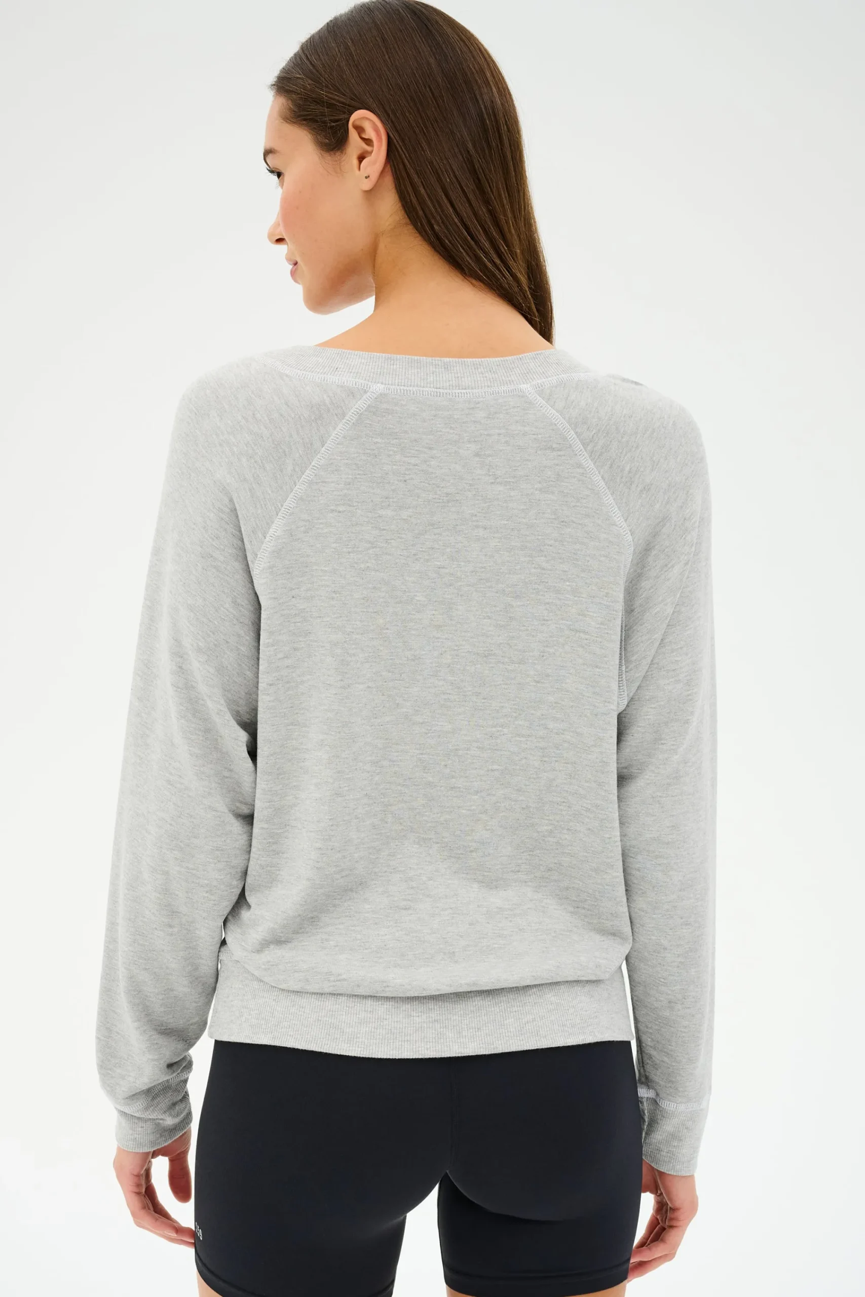 Fashion Bennie Fleece V Neck Sweatshirt Sweats & Tracksuits