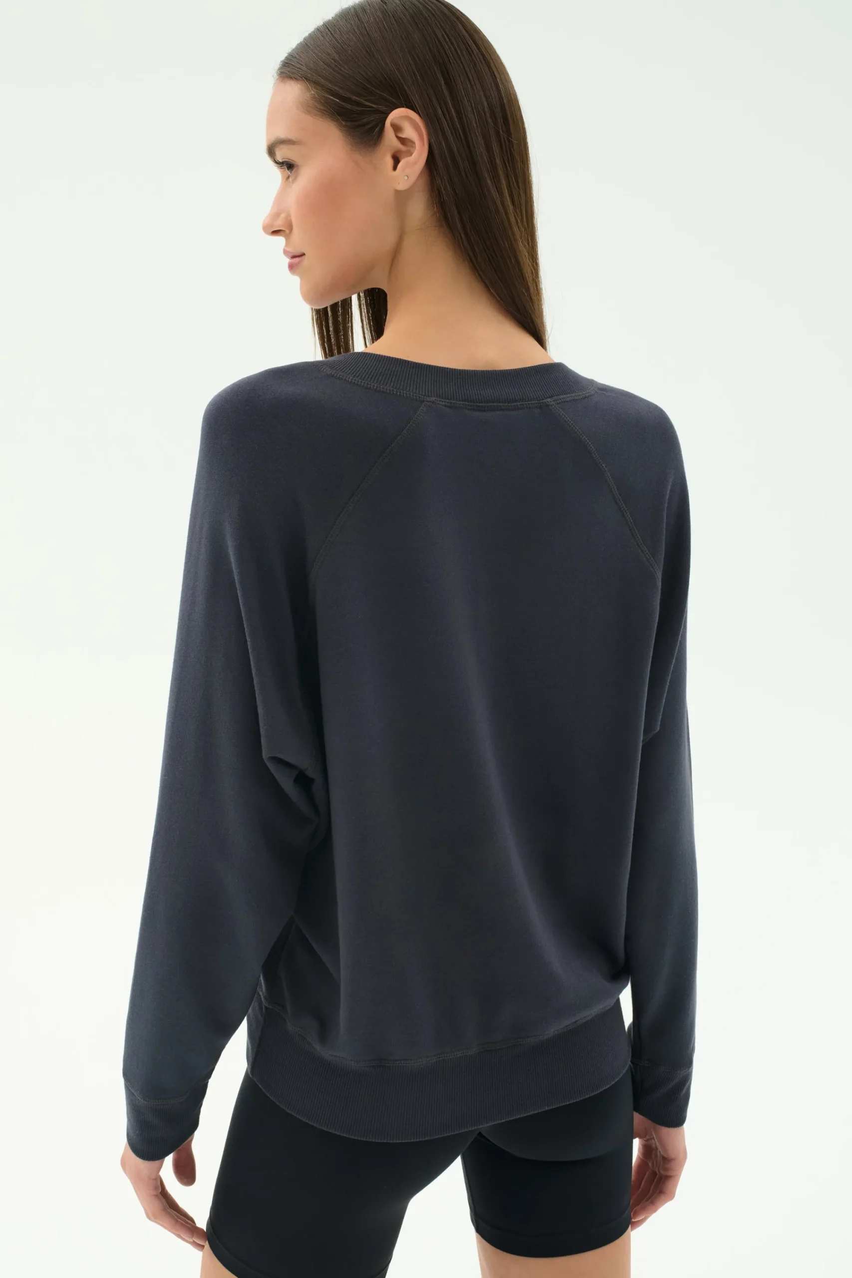 Discount Bennie Fleece V Neck Sweatshirt Sweats & Tracksuits