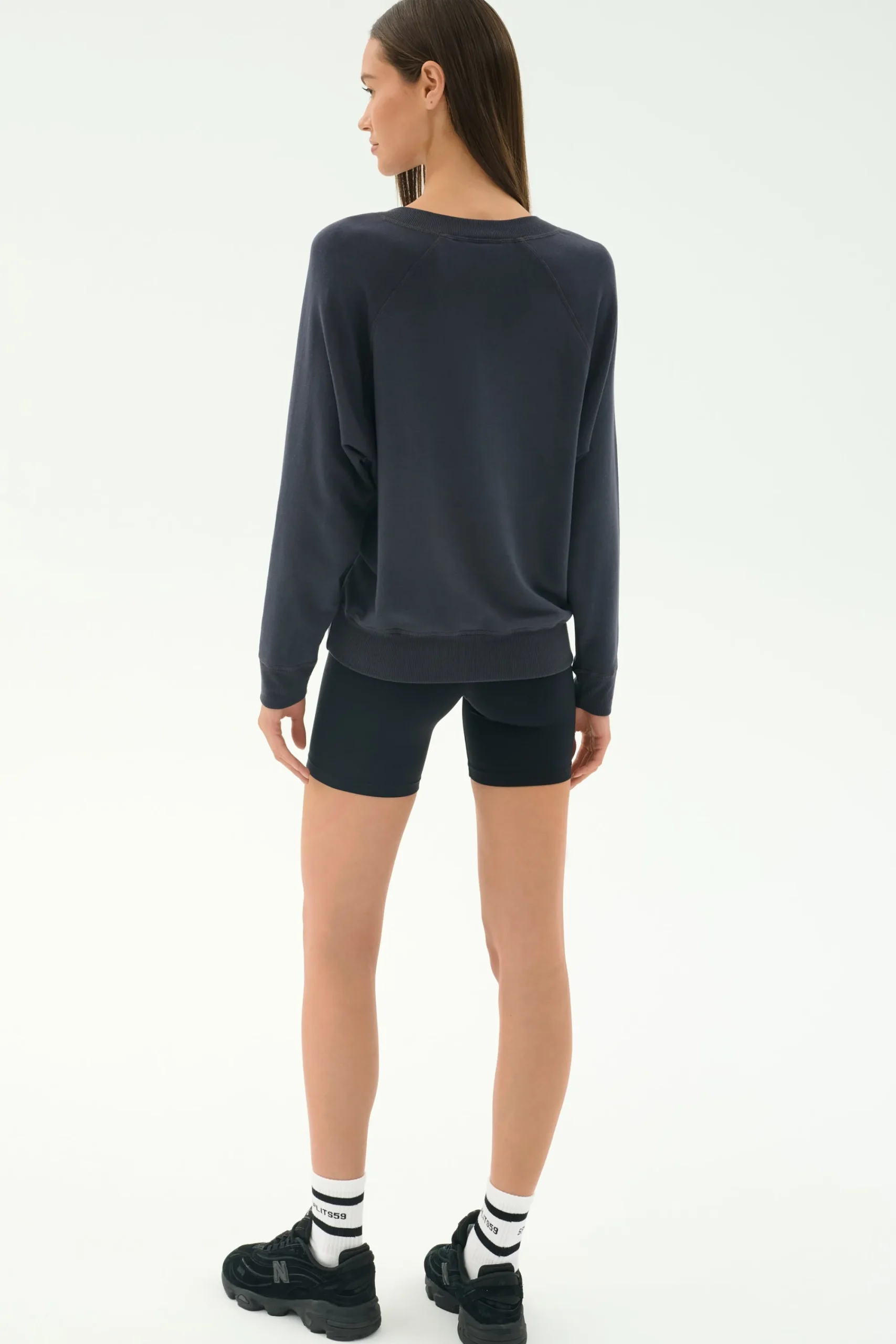 Discount Bennie Fleece V Neck Sweatshirt Sweats & Tracksuits