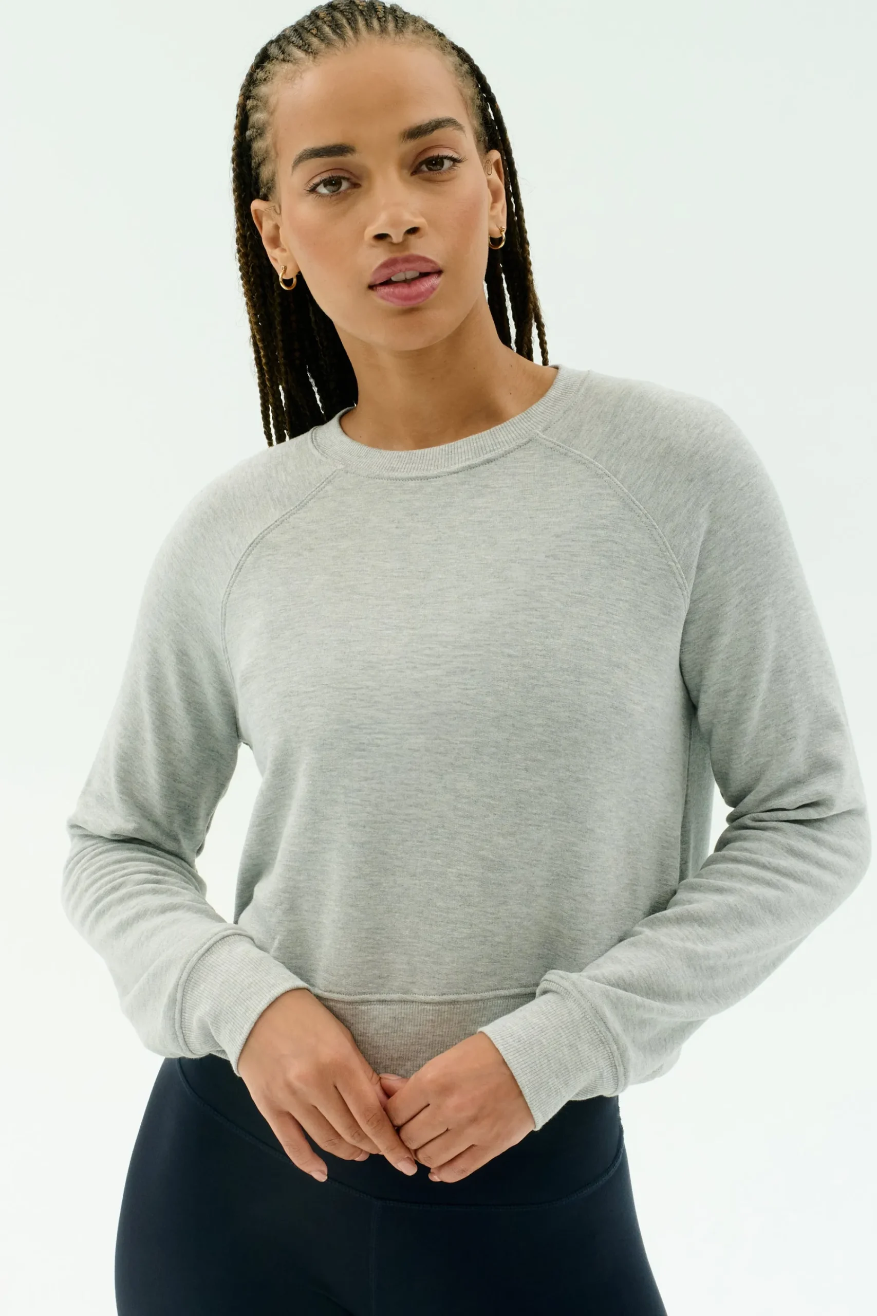 New Brooks Fleece Long Sleeve Sweatshirt Sweats & Tracksuits