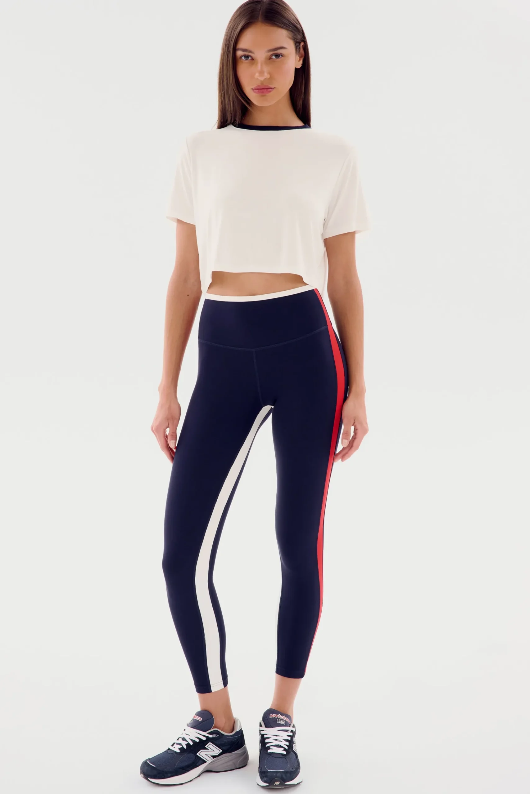 Outlet Djuna Crop Ringer Tops & Tanks