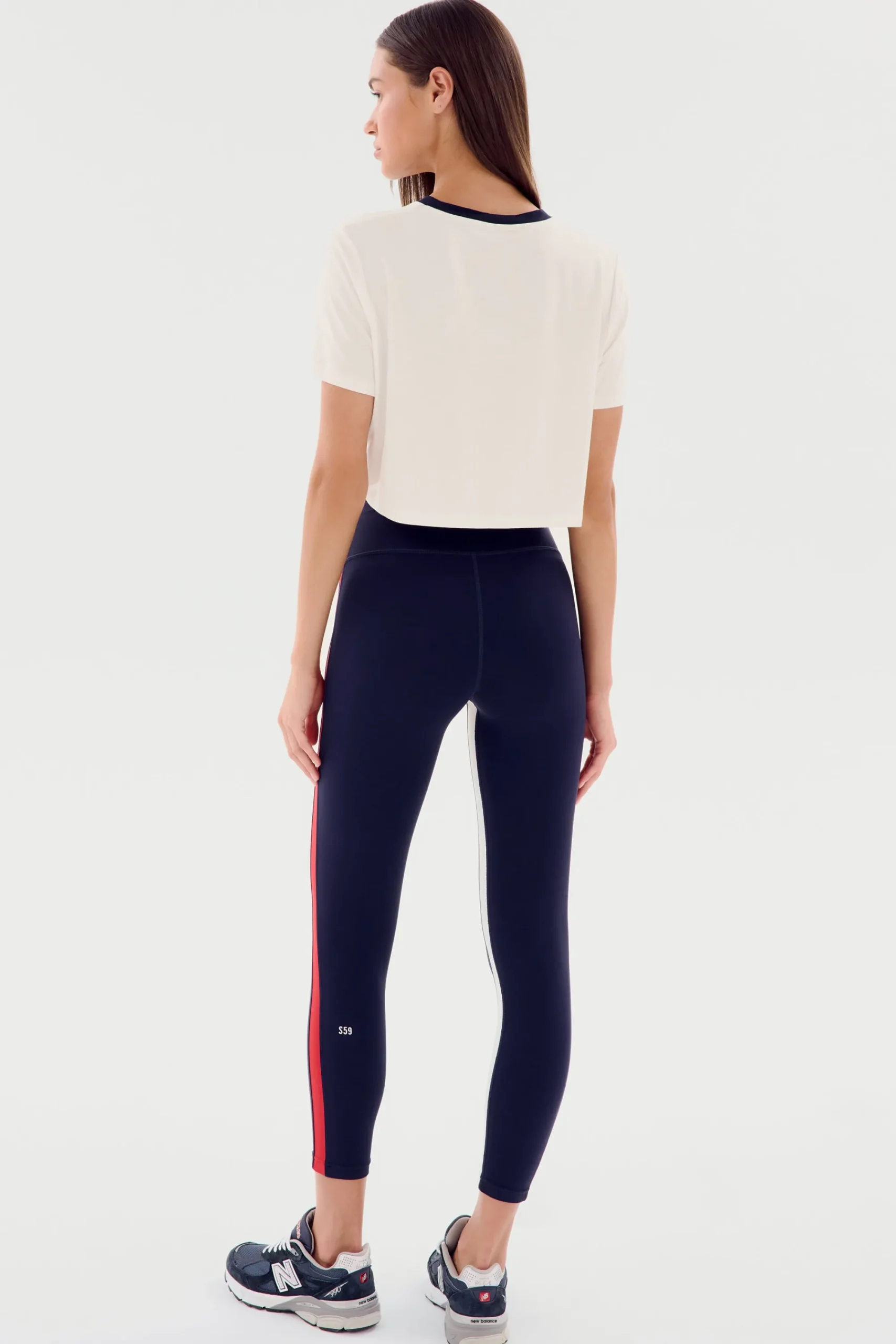 Outlet Djuna Crop Ringer Tops & Tanks