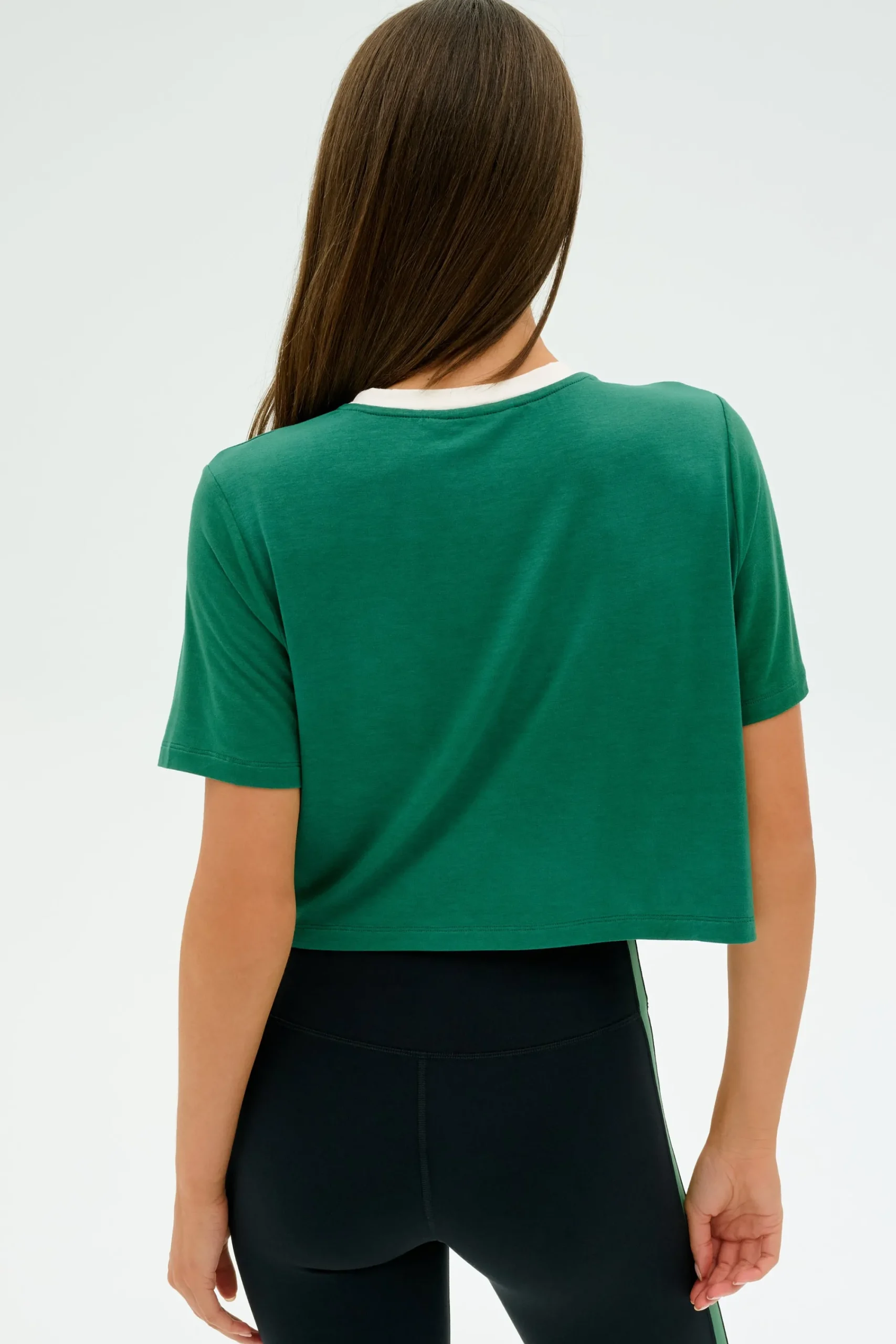 Hot Djuna Crop Ringer Tops & Tanks