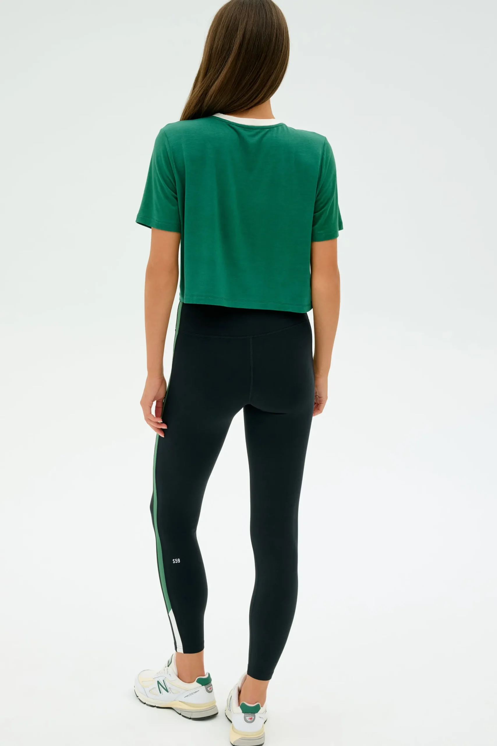 Hot Djuna Crop Ringer Tops & Tanks