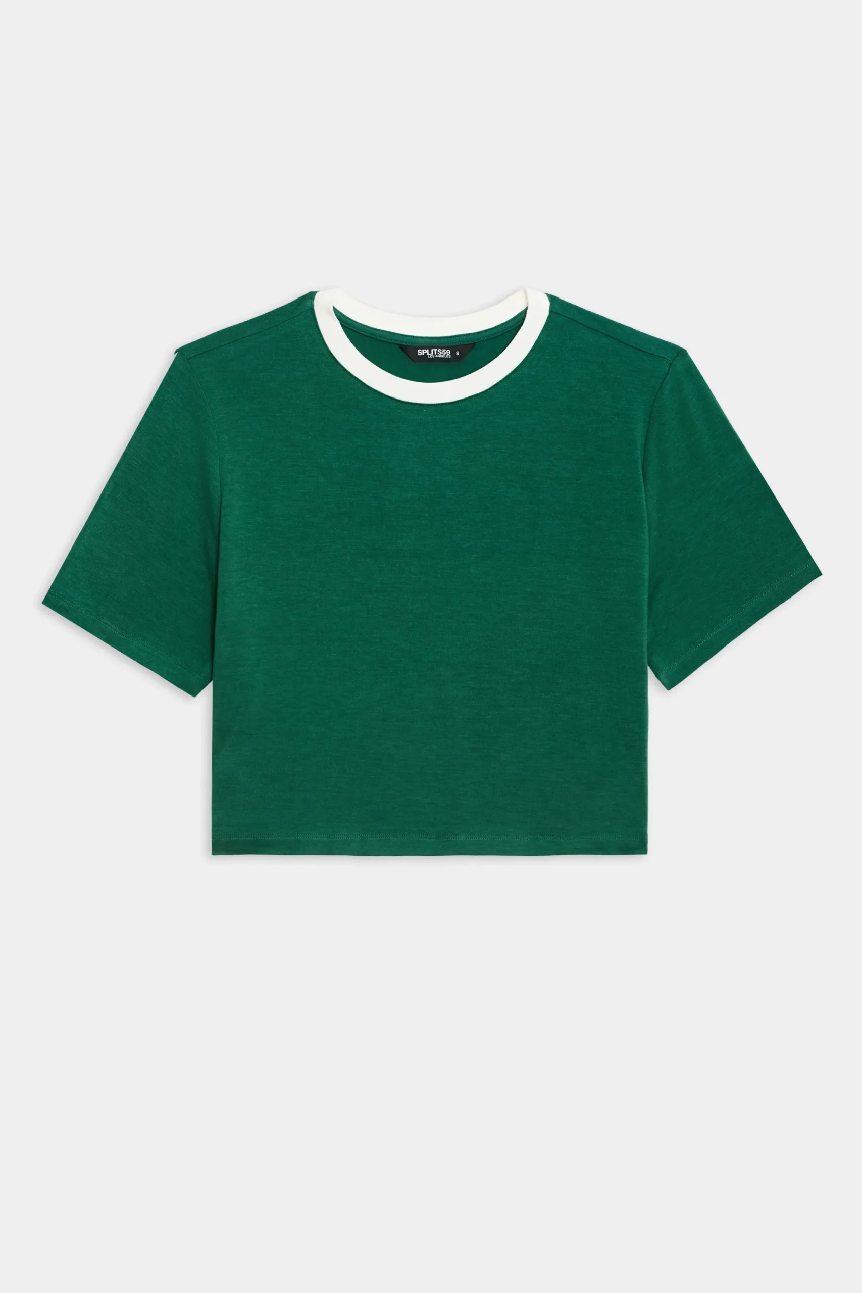 Hot Djuna Crop Ringer Tops & Tanks