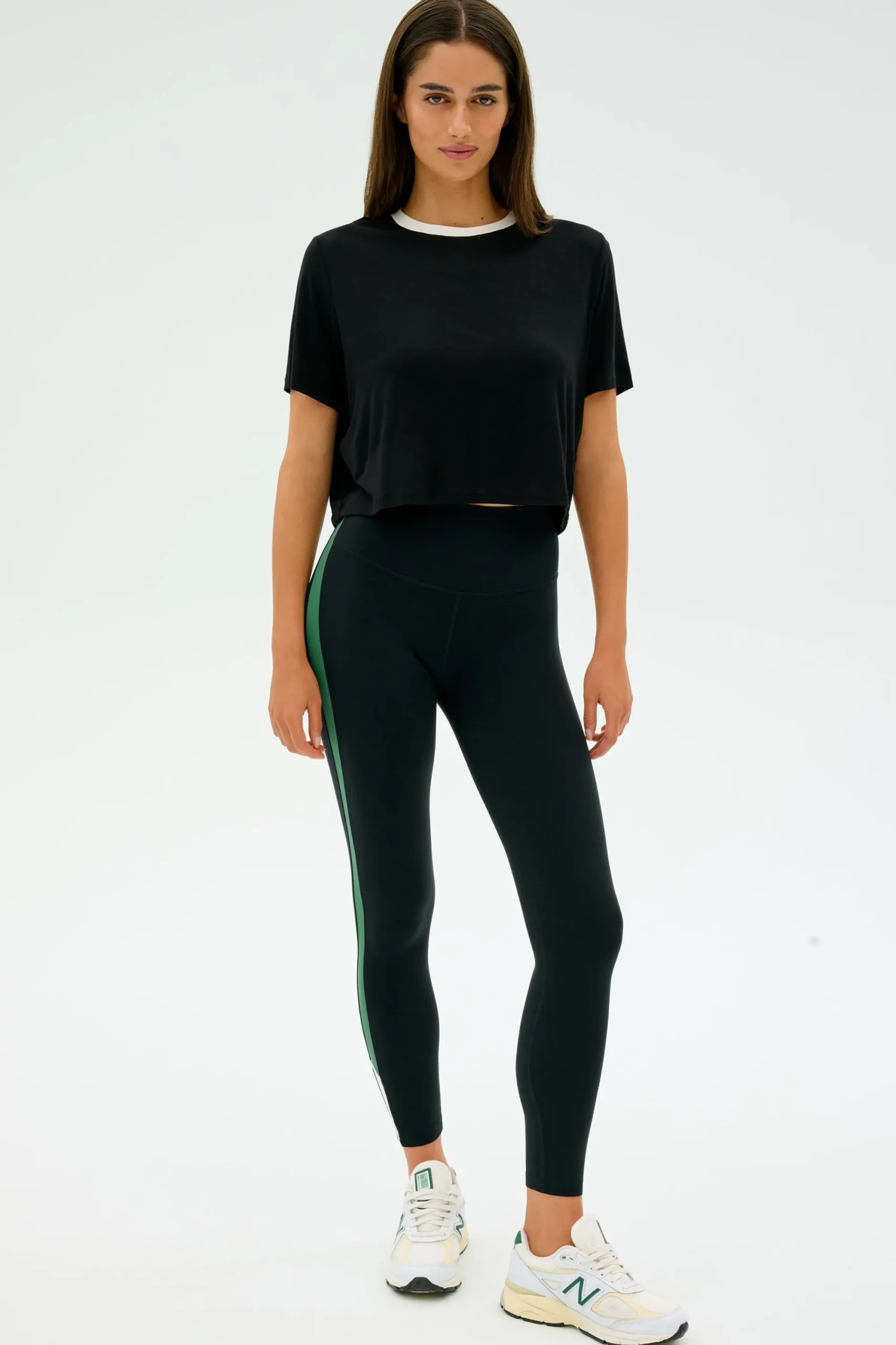 Sale Djuna Crop Ringer Tops & Tanks