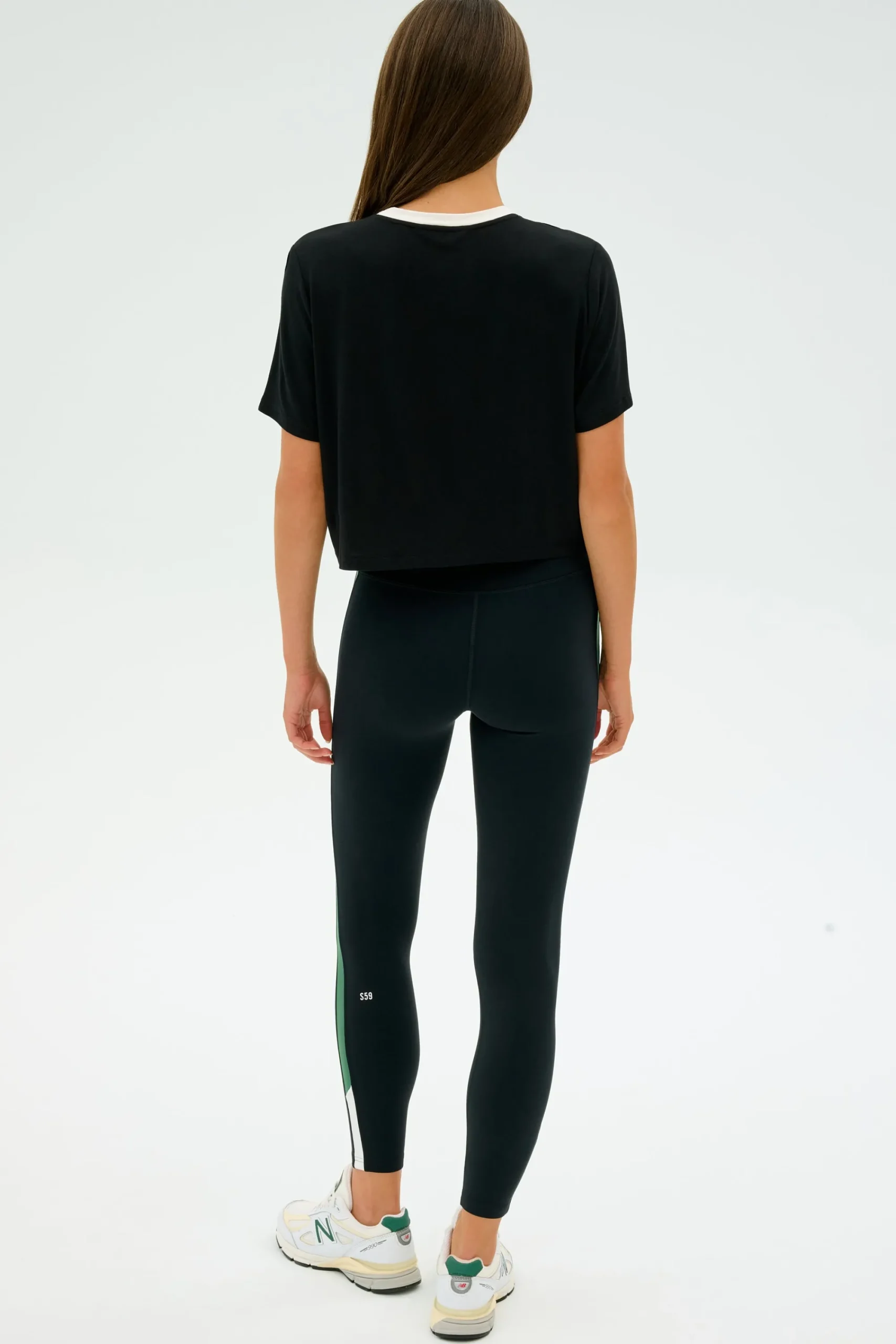 Sale Djuna Crop Ringer Tops & Tanks