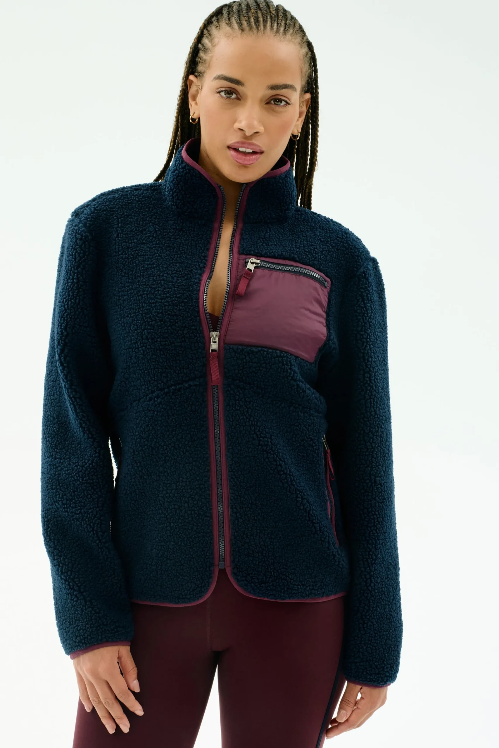 Discount Harris Sherpa Jacket Outerwear