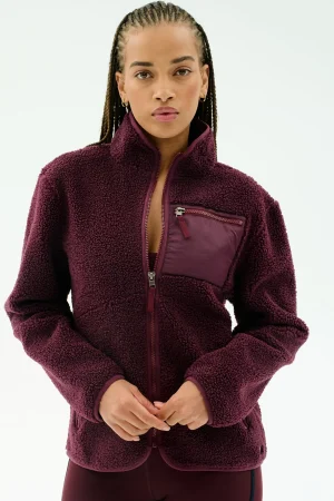 Discount Harris Sherpa Jacket Outerwear