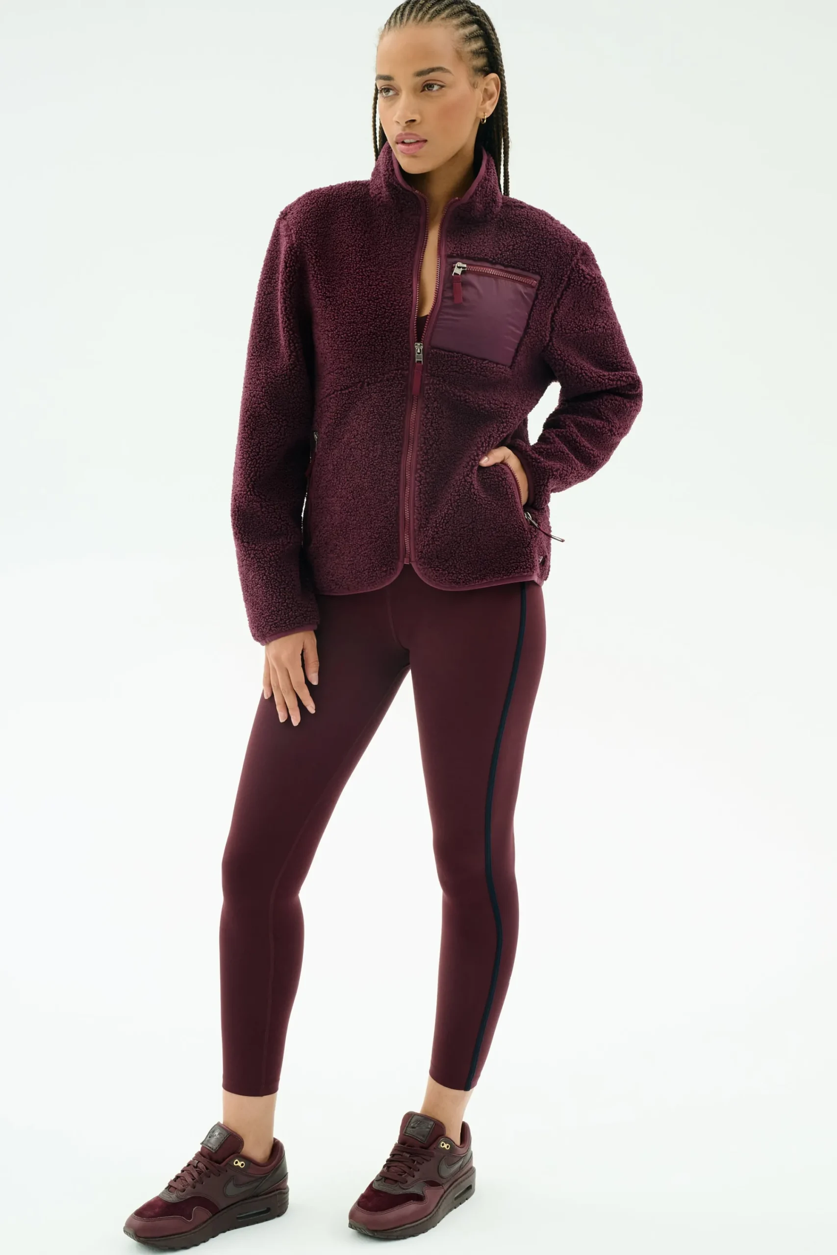 Discount Harris Sherpa Jacket Outerwear