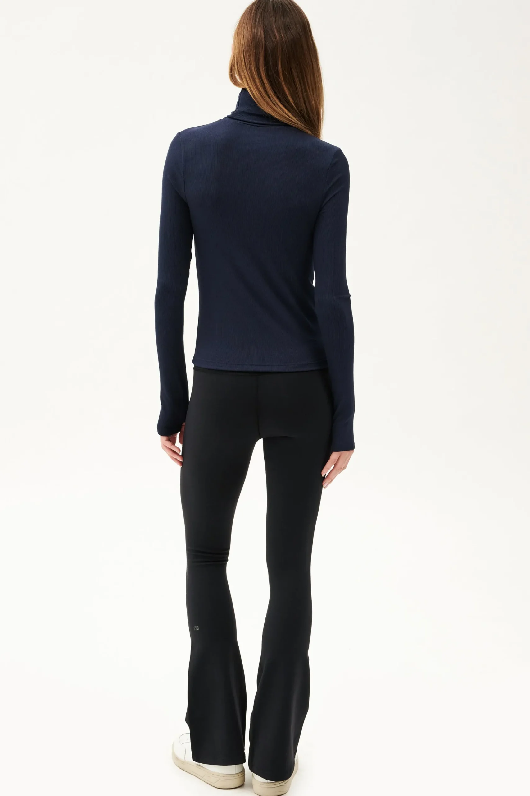 Hot Jackson Rib Full Length Turtleneck Tops & Tanks